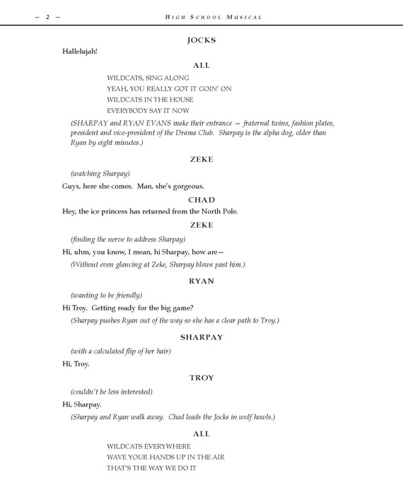 school of rock the musical script pdf